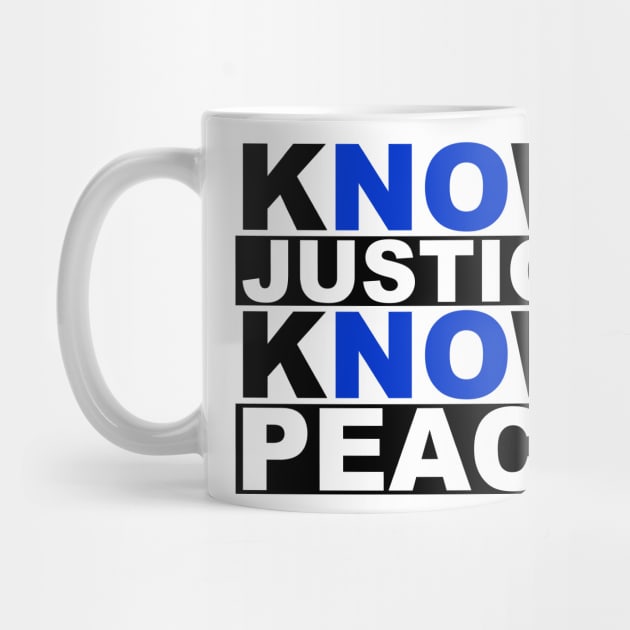 know justice know peace by polisci